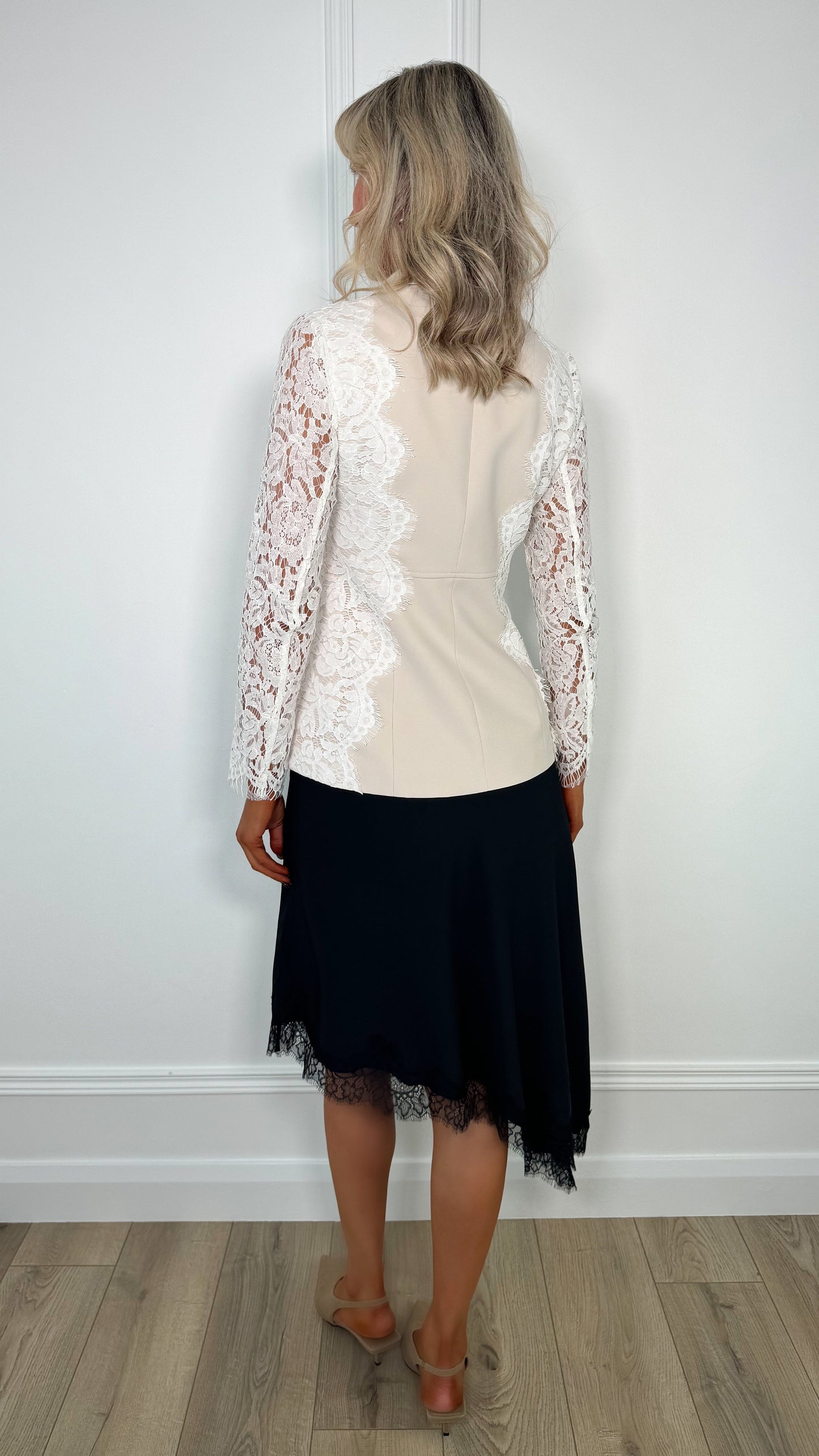 Moira Lace Skirt - Black