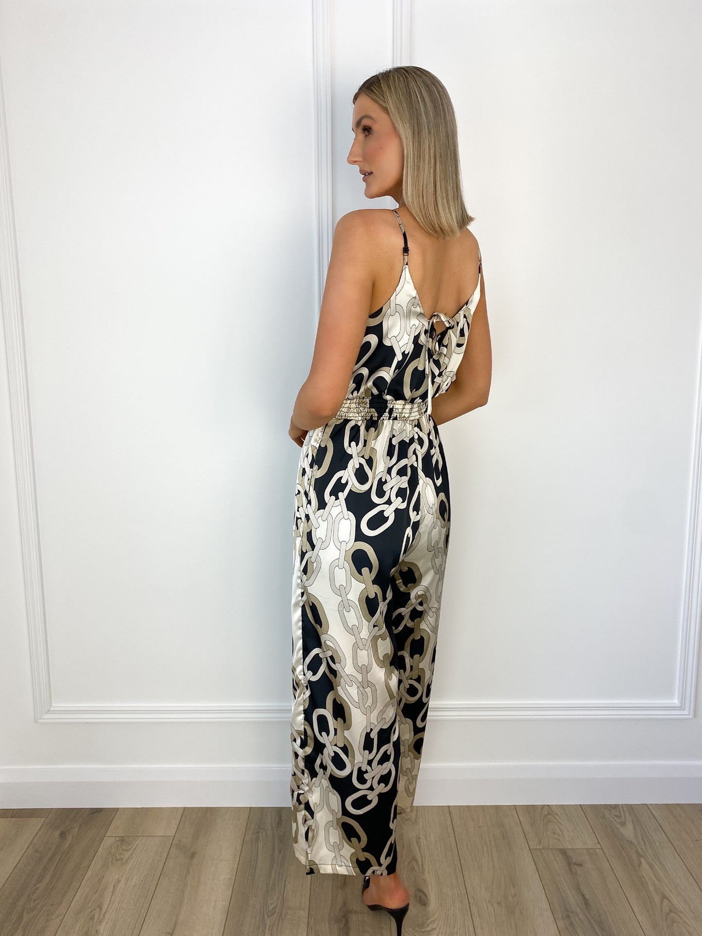 Annabel Chain Print Jumpsuit