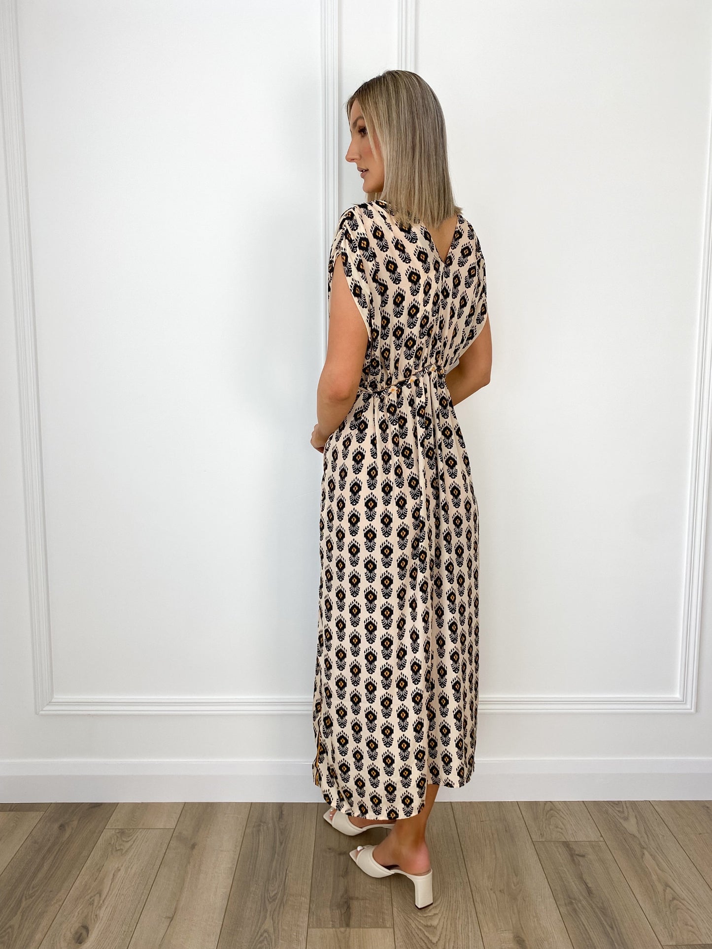 Lucia Pattern Maxi Dress