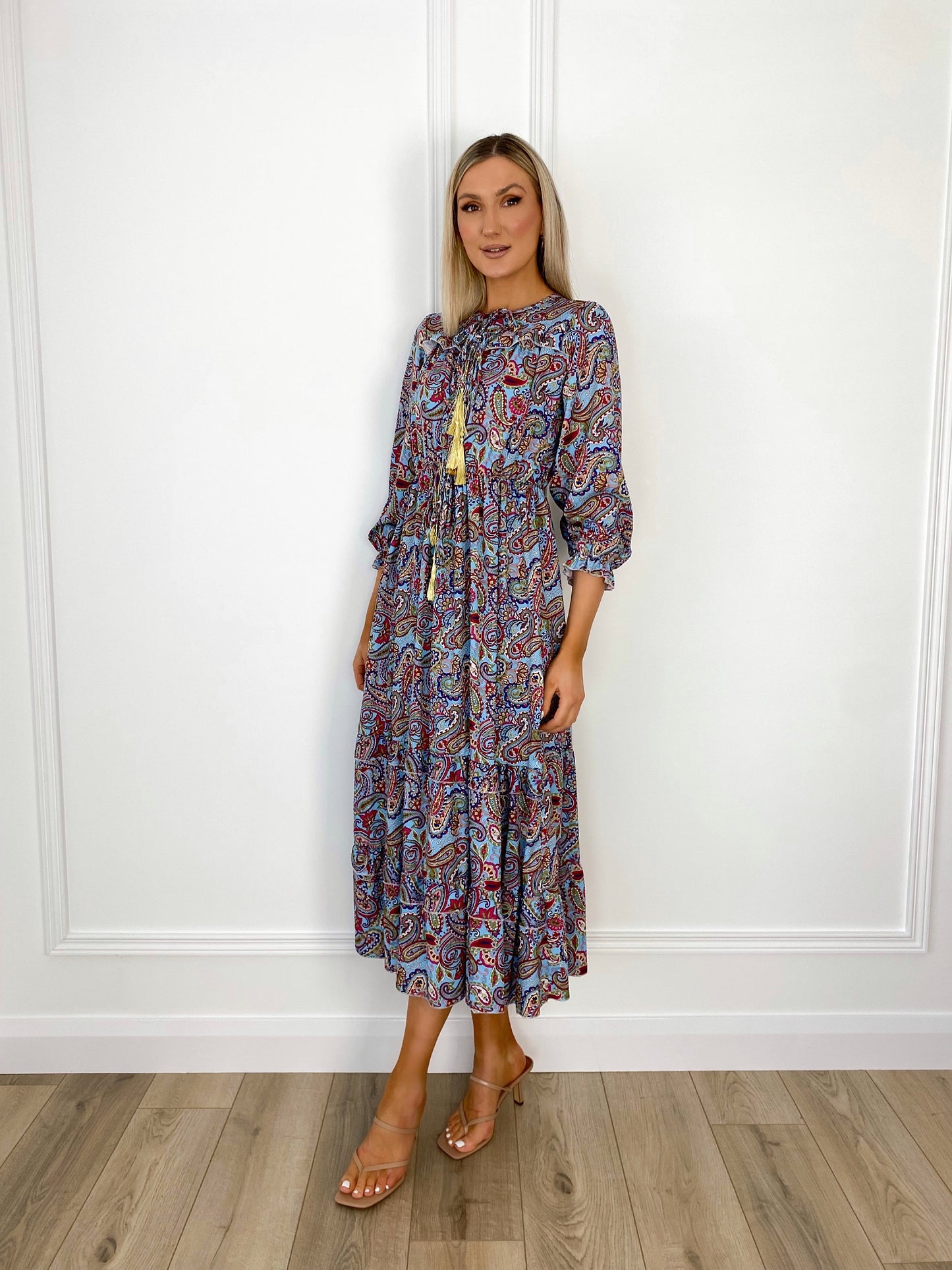 Triona Printed Maxi Dress