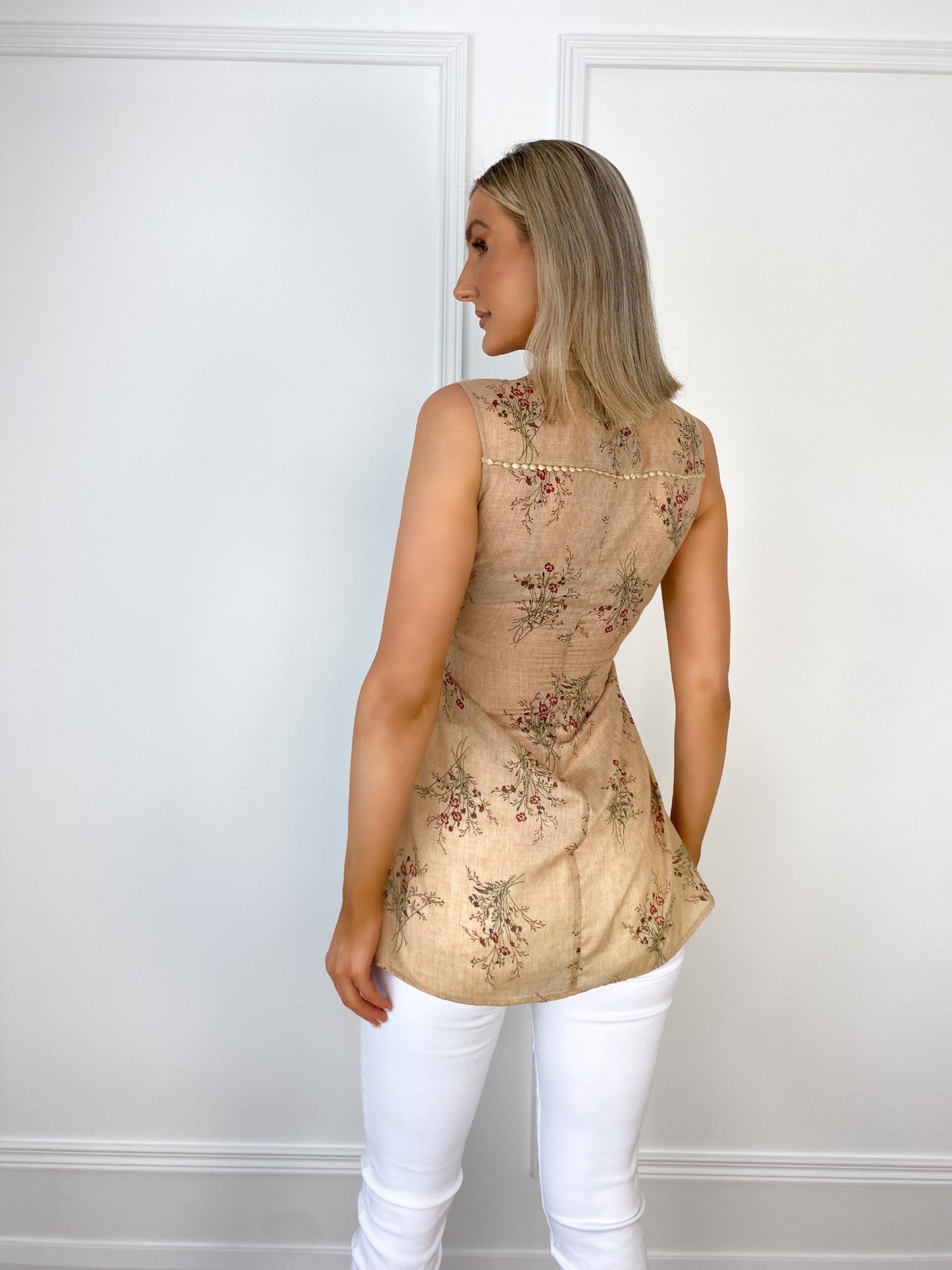 Tara Floral Peplum Top