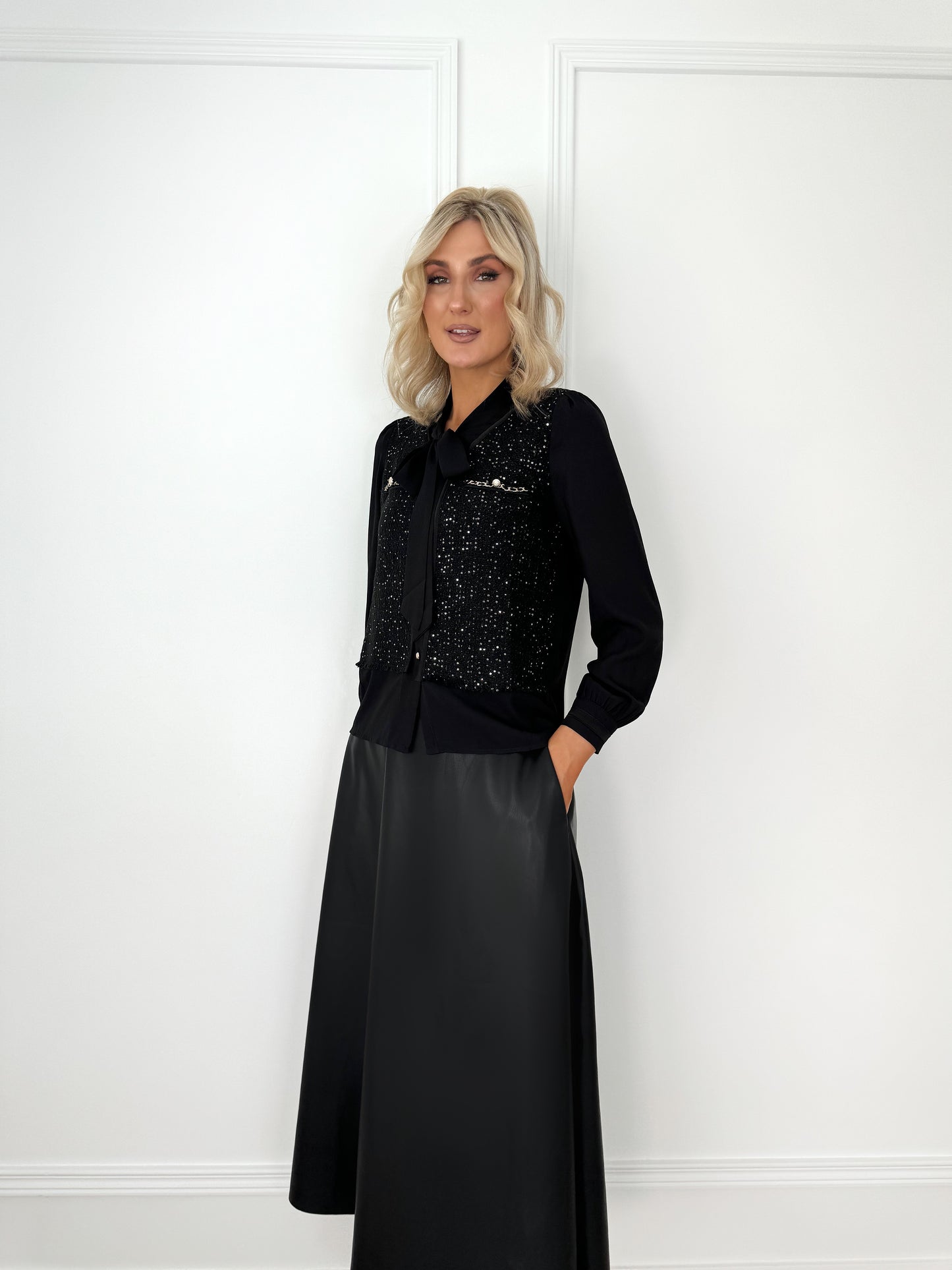 Vivian Blouse - Black