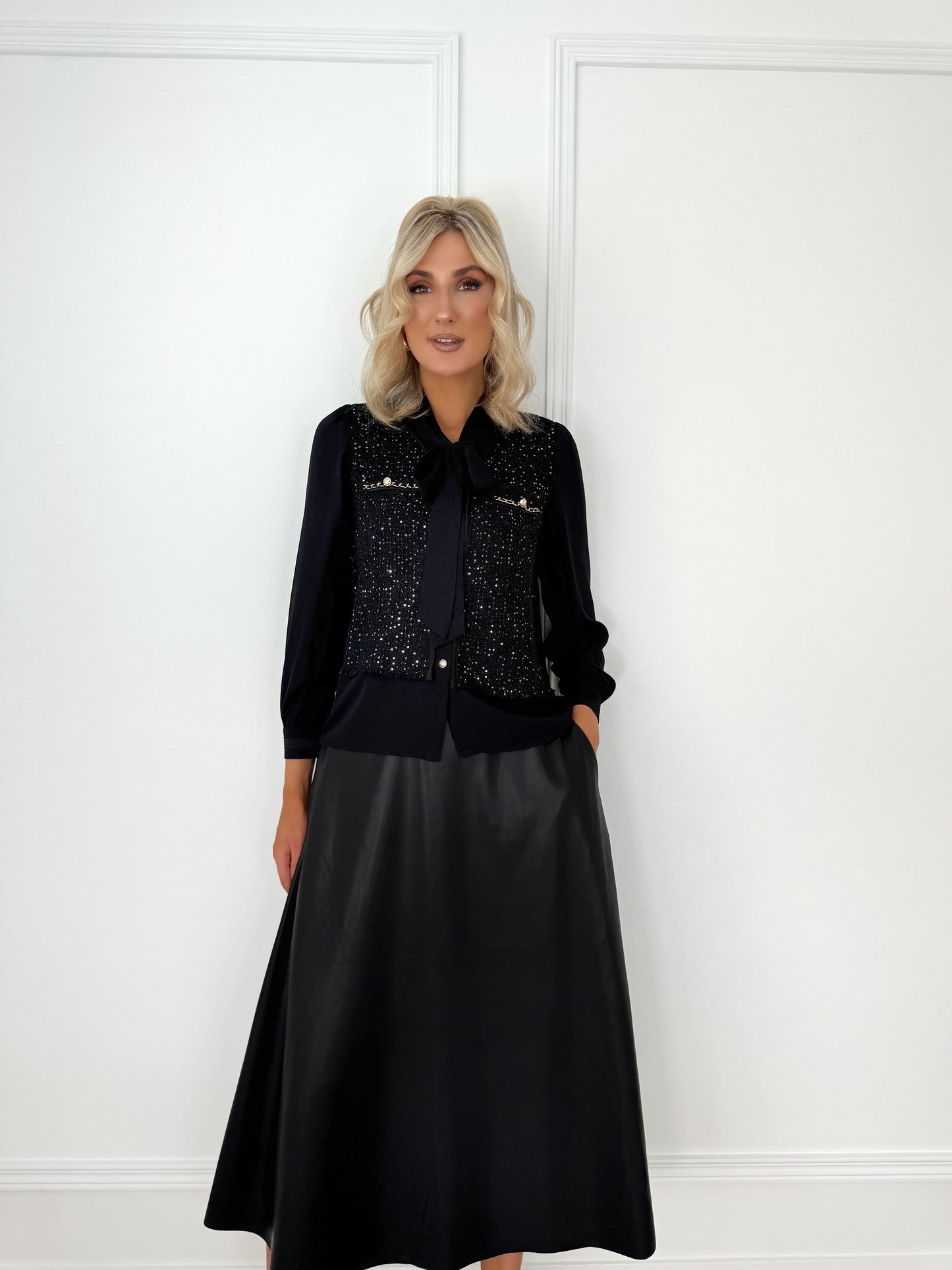 Vivian Blouse - Black