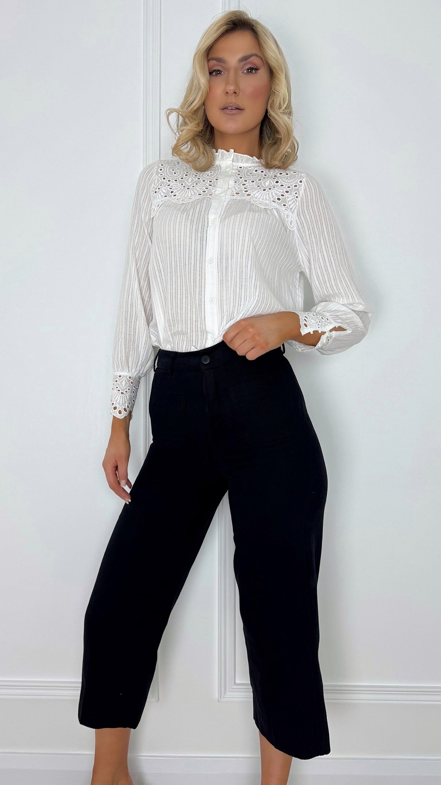 Pantalon Culotte Basile - Black