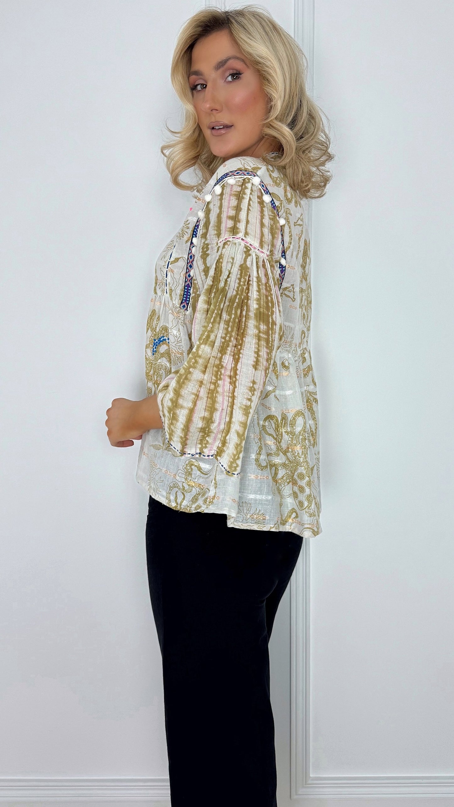 Alessia Boho Open Front Kimono