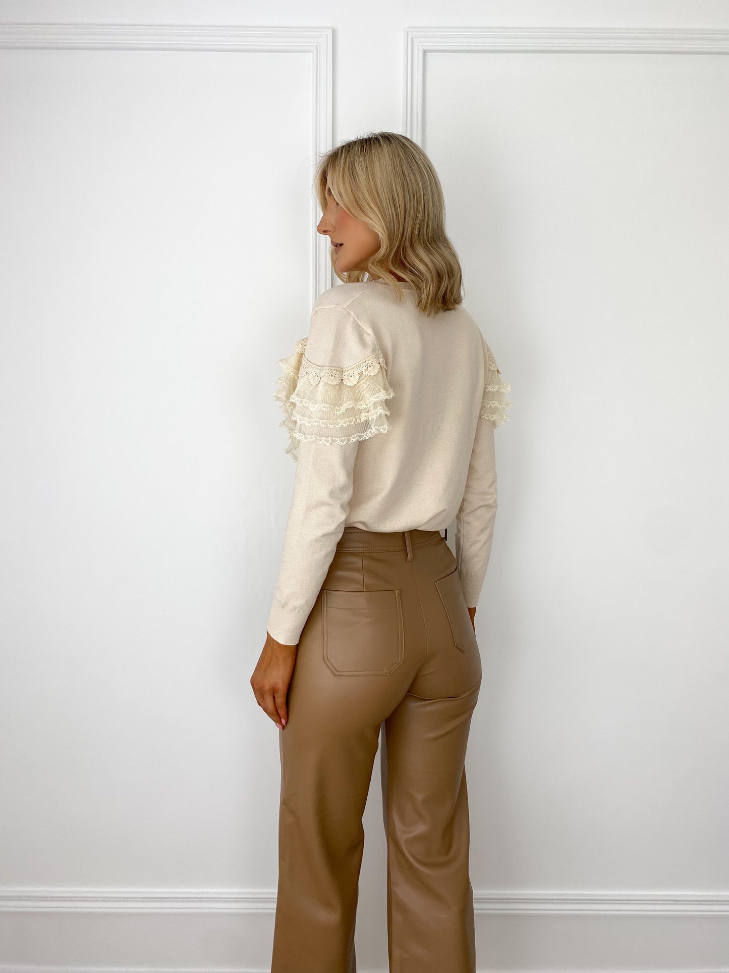 Elisabeth Ruffle Jumper