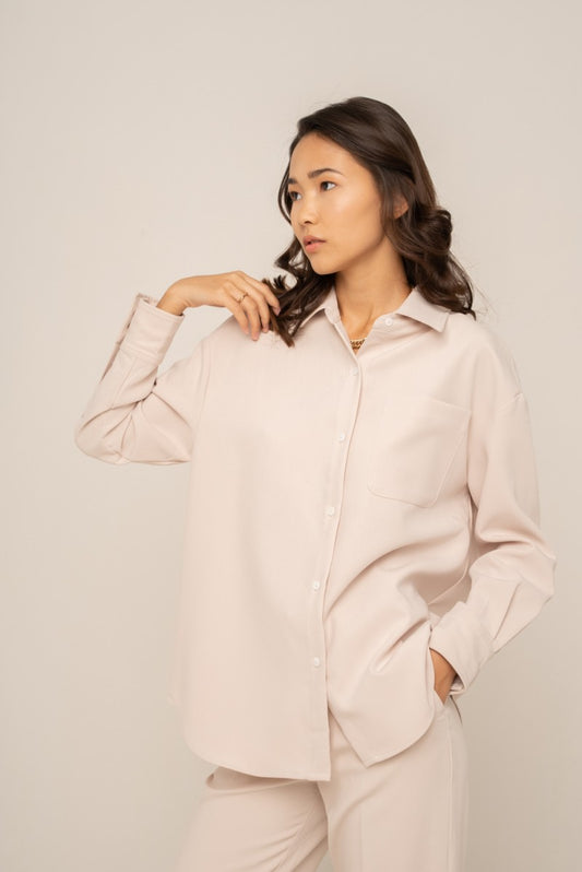 Valmon Shirt - Beige