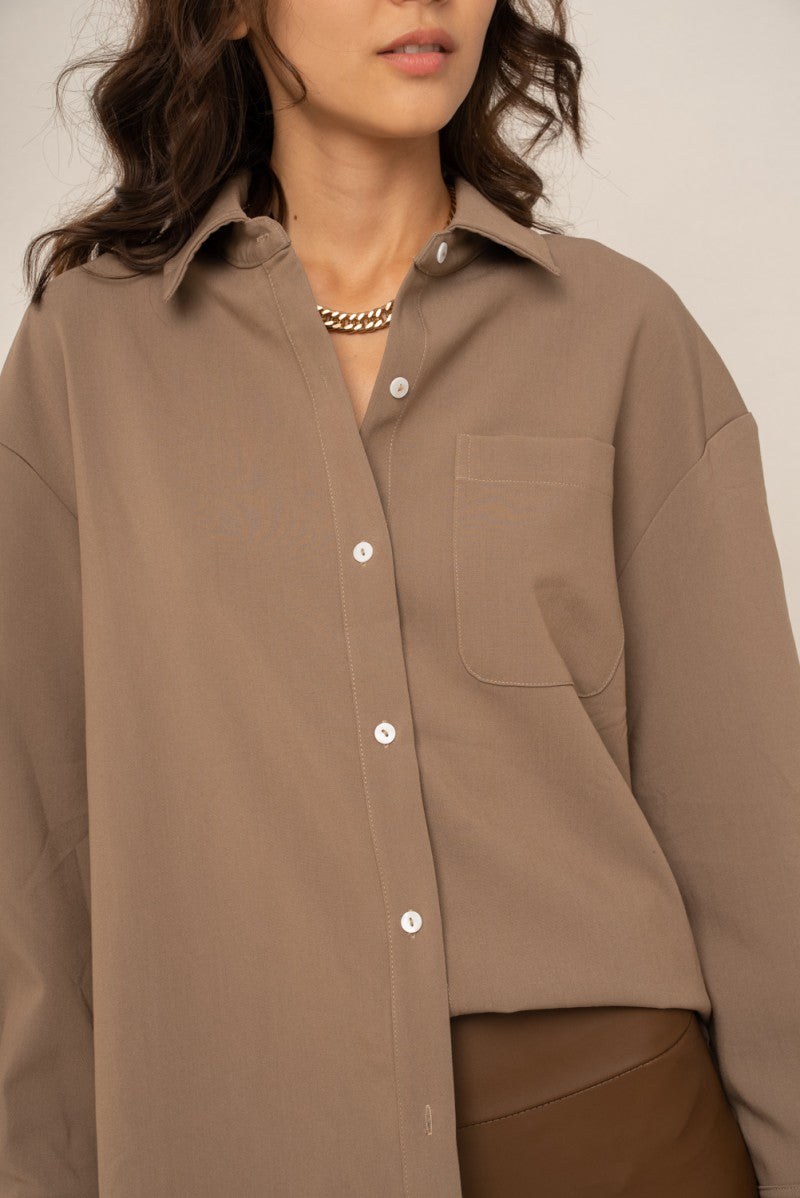 Valmon Shirt - Taupe