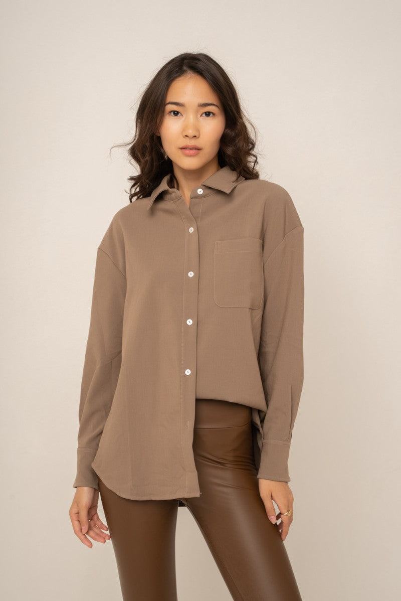 Valmon Shirt - Taupe