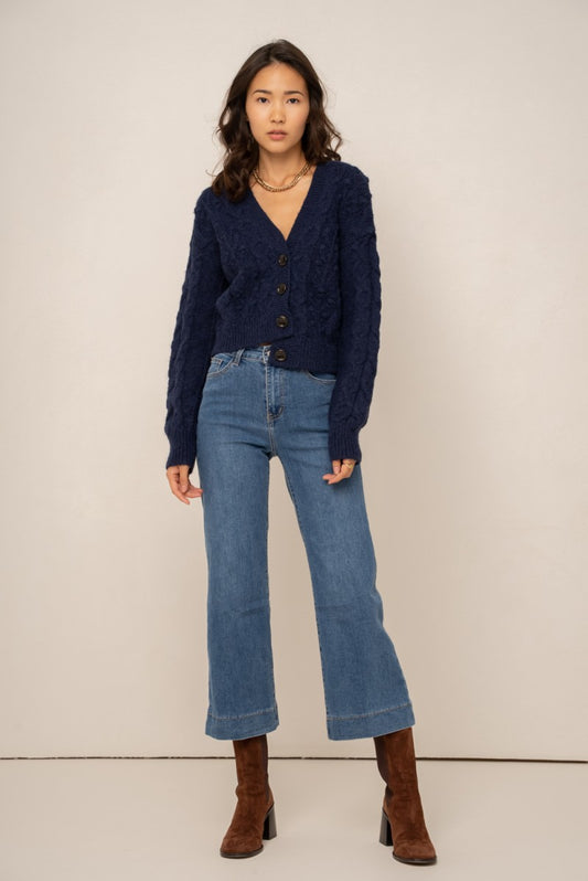 Windy Wide Jeans - Blue
