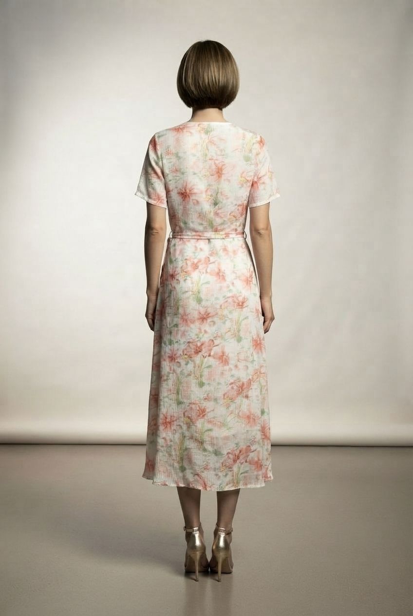 Bella Floral Wrap Dress