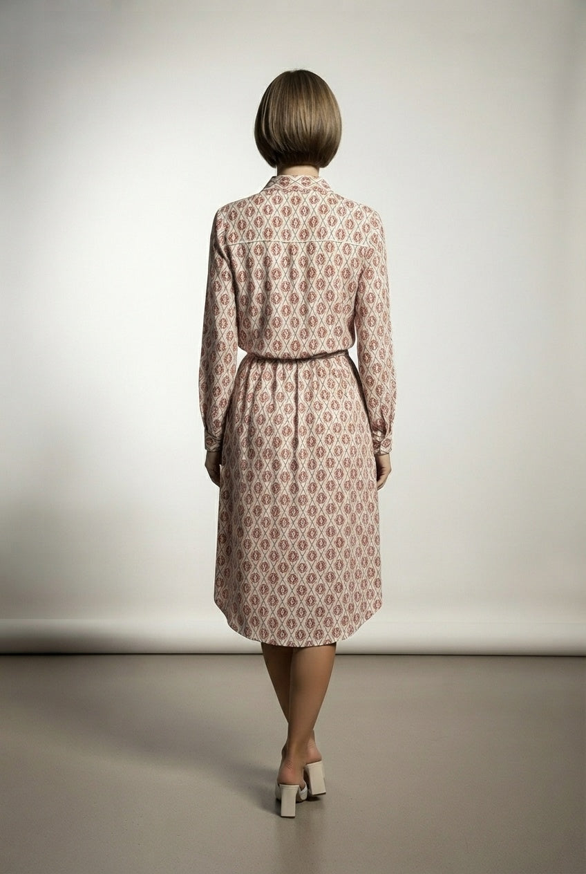 Mariana Printed Shirt Dress