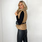Short Puffer Gilet With Fanny Pack