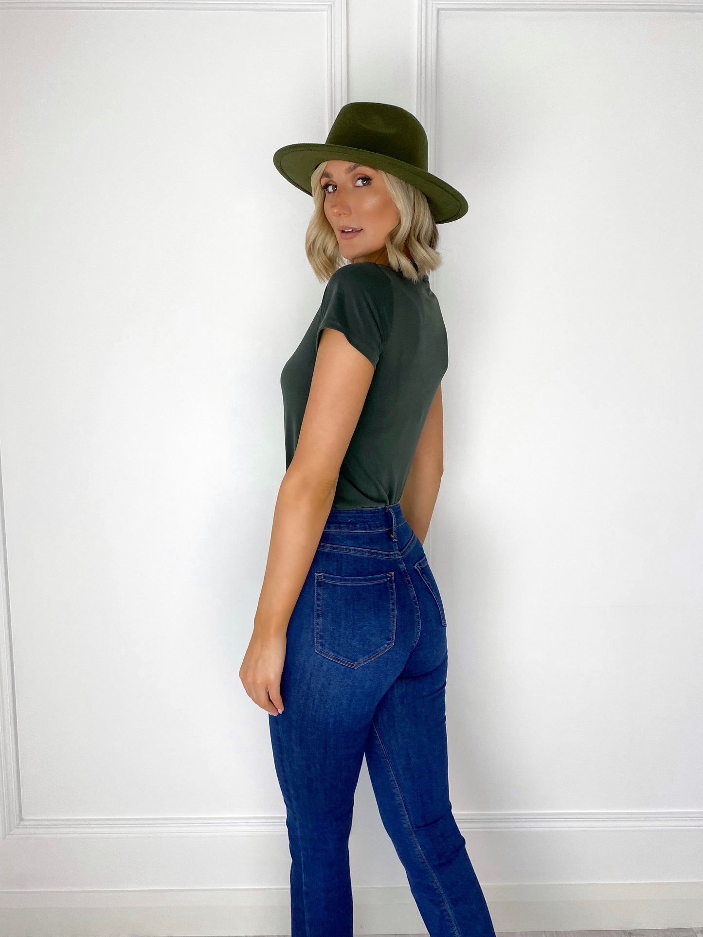 Round Neck T-Shirt - Khaki