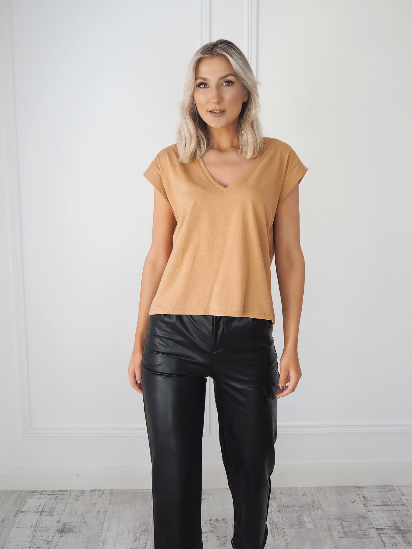 Bella Top - Camel