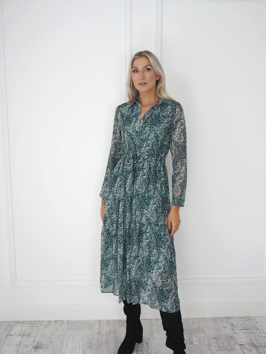 Ginna  Printed Dress