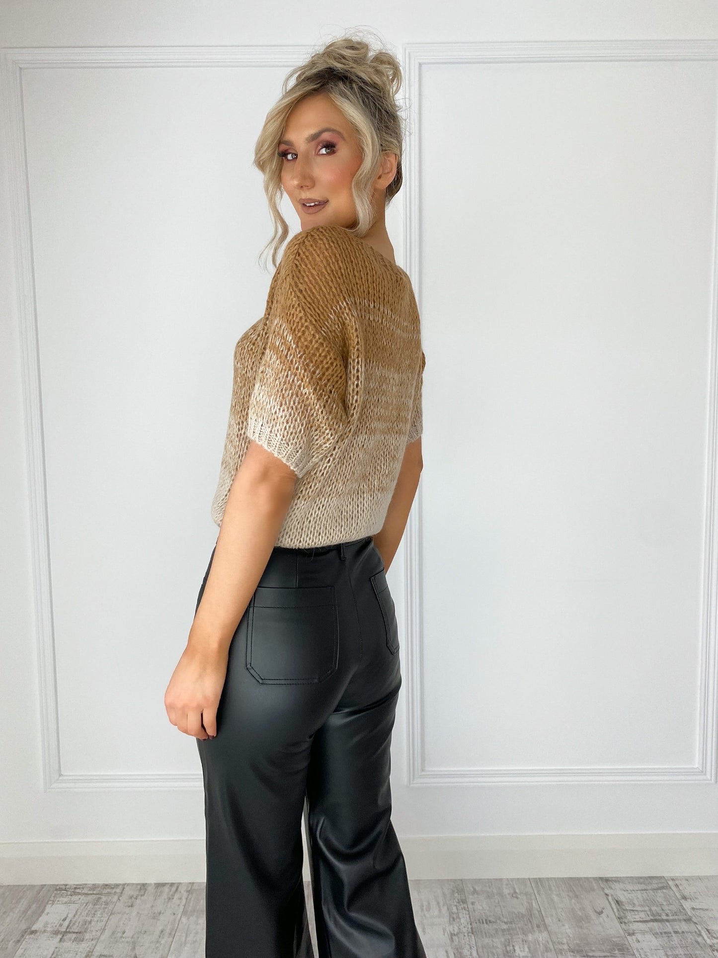 Cynthia Gradient Knitted Top