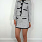 Maeve Tweed Skirt - Black and White