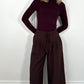 Stephanie Tailored Trousers - Brown