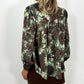Lorna Printed Shirt - Brown and Green