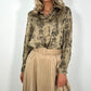 Val Printed Shirt - Khaki