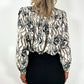 Kelly Floral Shirt with Bowknot