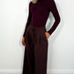 Stephanie Tailored Trousers - Brown