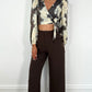 Lunna Tailored Trousers - Brown