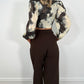 Lunna Tailored Trousers - Brown