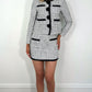 Maeve Tweed Skirt - Black and White
