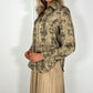 Val Printed Shirt - Khaki