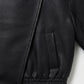 Rhonda Oversized Faux Leather Jacket - Black