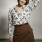 Linda Suede Mini Skirt with Side Pockets - Brown
