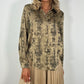 Val Printed Shirt - Khaki