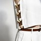 Alice Side Slit Top With Stones Pattern - White