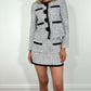 Maeve Tweed Skirt - Black and White