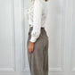 Bia Check Tailored Wide Trousers