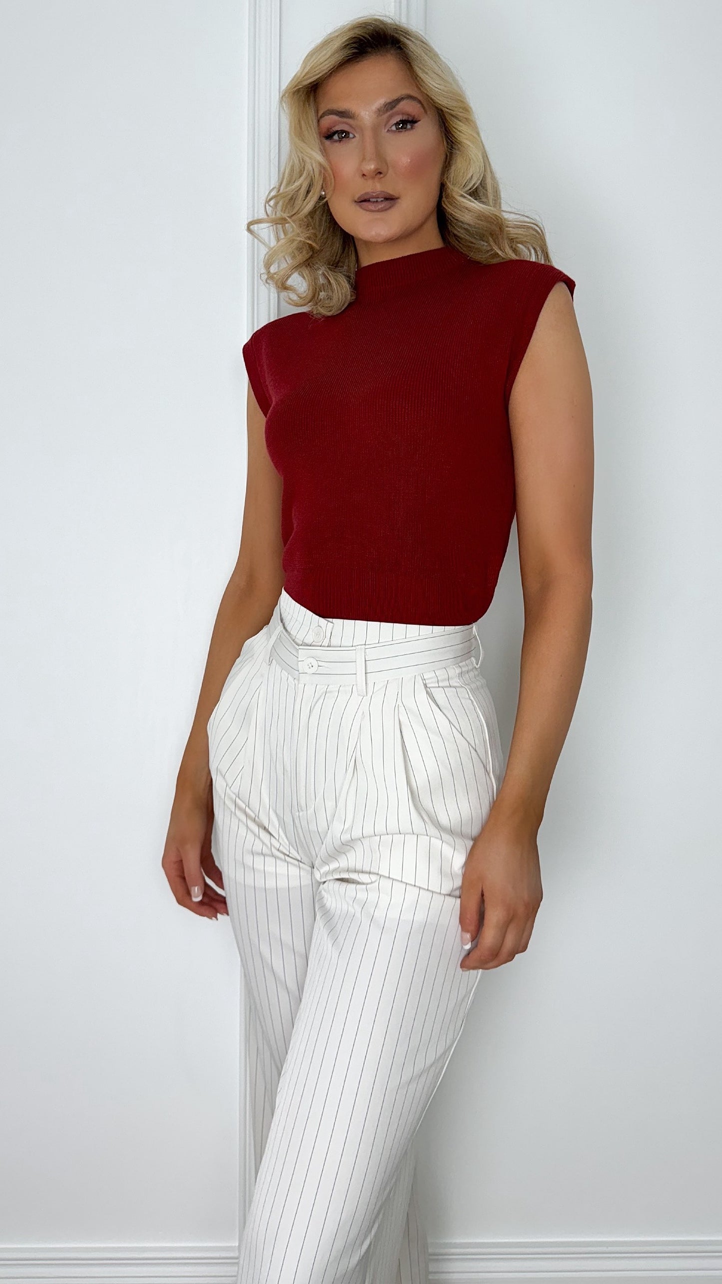 Sweater vest - Red