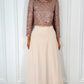 Jo Jo Maxi Skirt - Beige