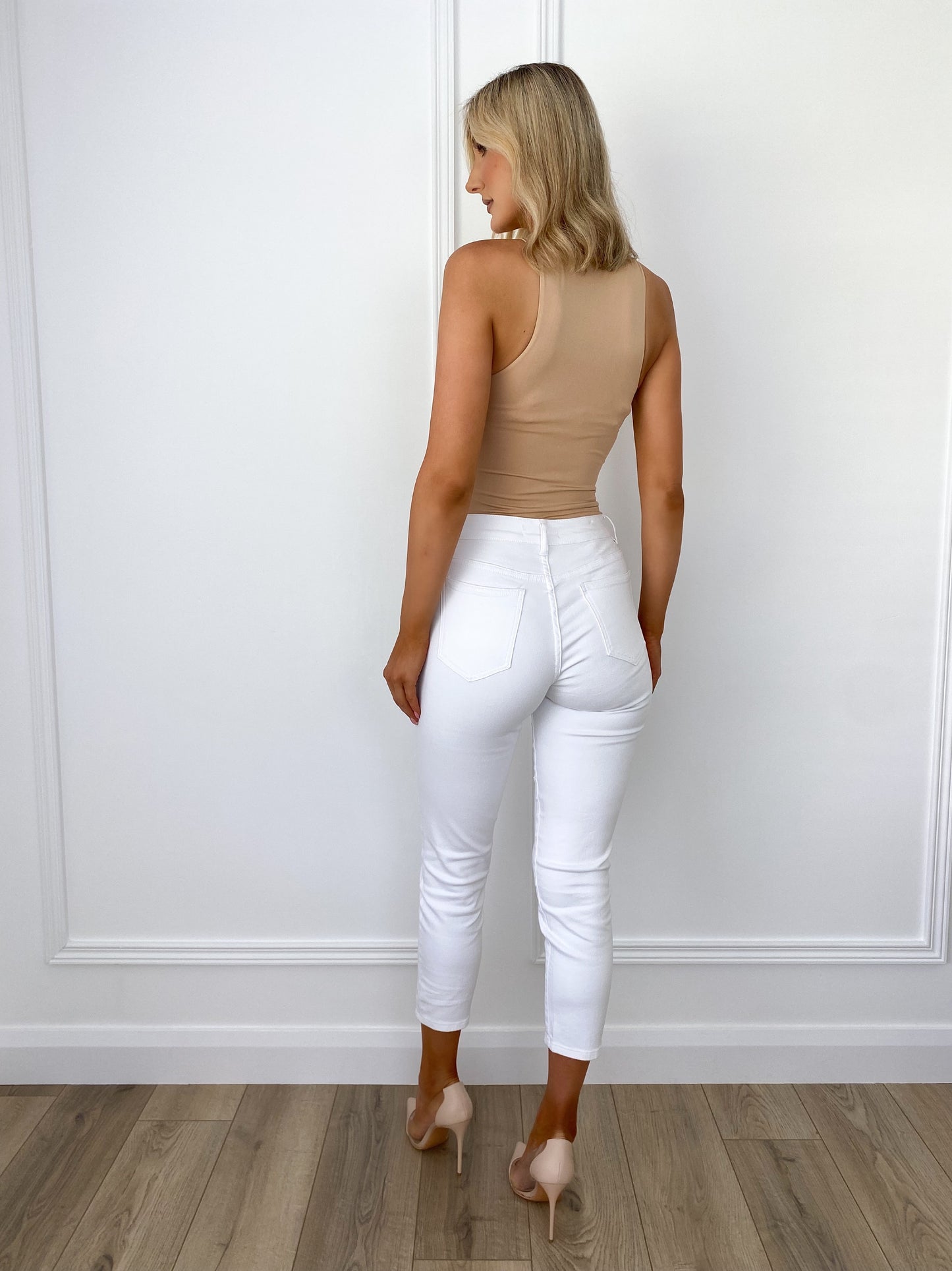 Tyna Skinny Jeans - White