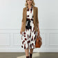 Jane Ruched Sleeve Blazer - Light Brown