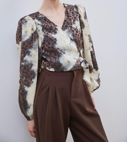 Lunna Tailored Trousers - Brown