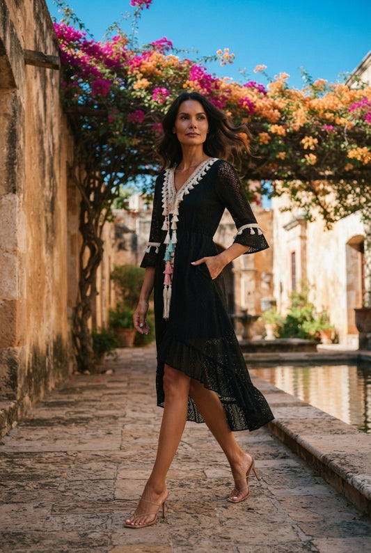 Marbella Tassel Dress