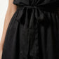 Linda Shirt Dress - Black