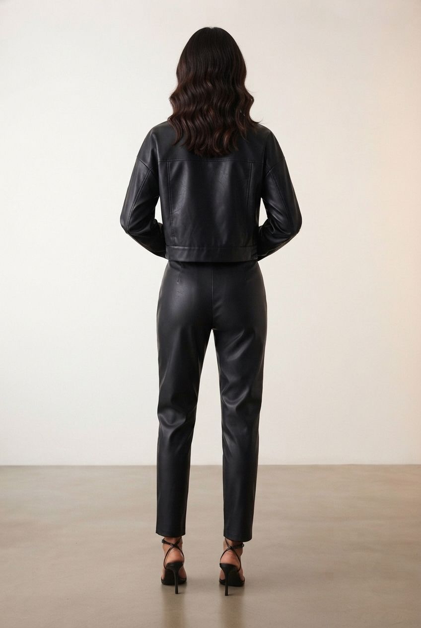 Vivian Faux Leather Jacket