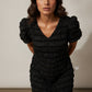 Gabriella Midi Dress - Black