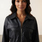 Vivian Faux Leather Jacket