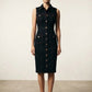 Alison Shirt Dress - Black
