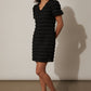 Gabriella Midi Dress - Black