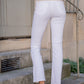 Bella Bootcut Jeans - White